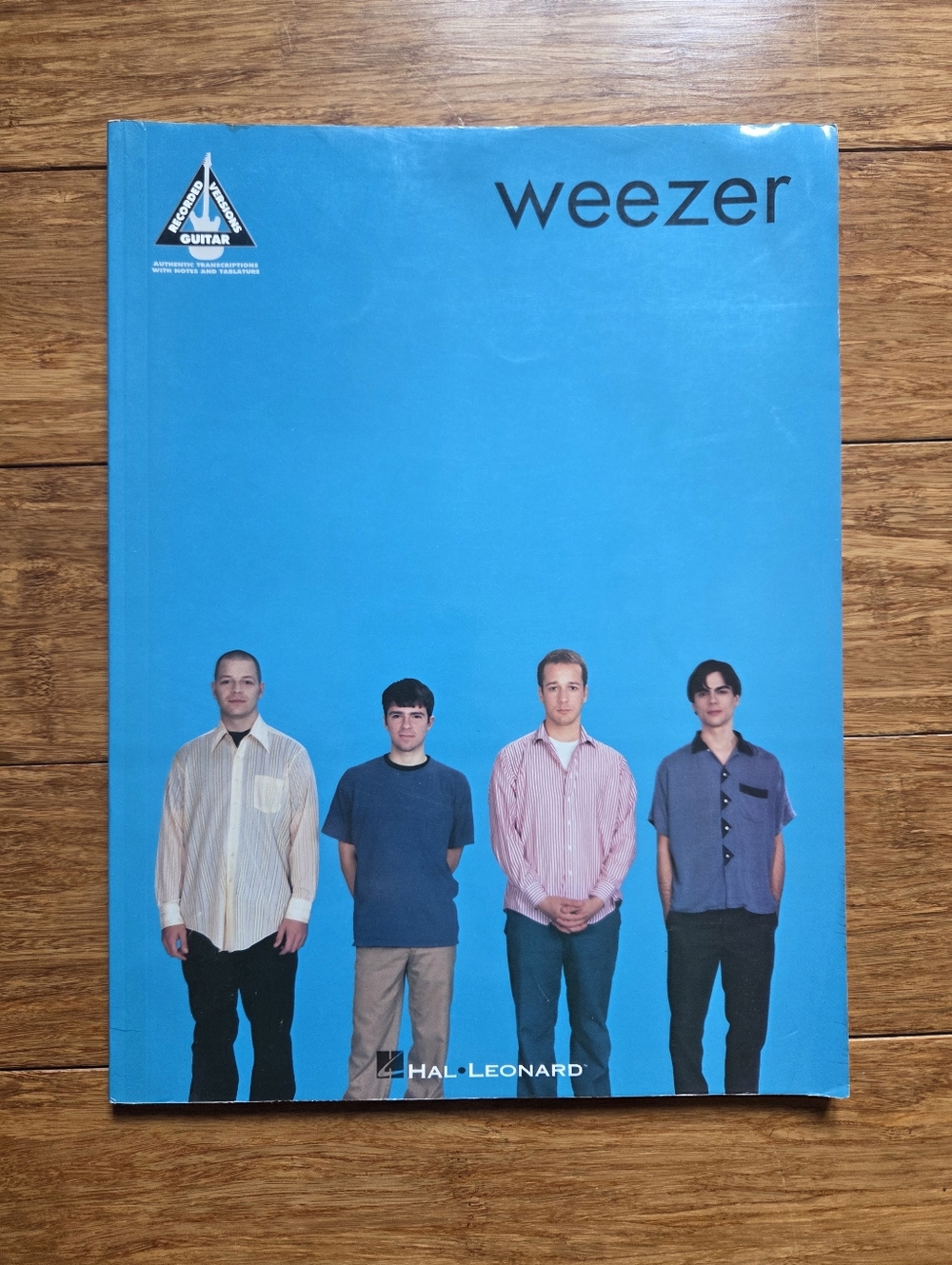 Original 1995 Weezer Blue Album Guitar Tab Book Hal Leonard Vintage Sheet Music